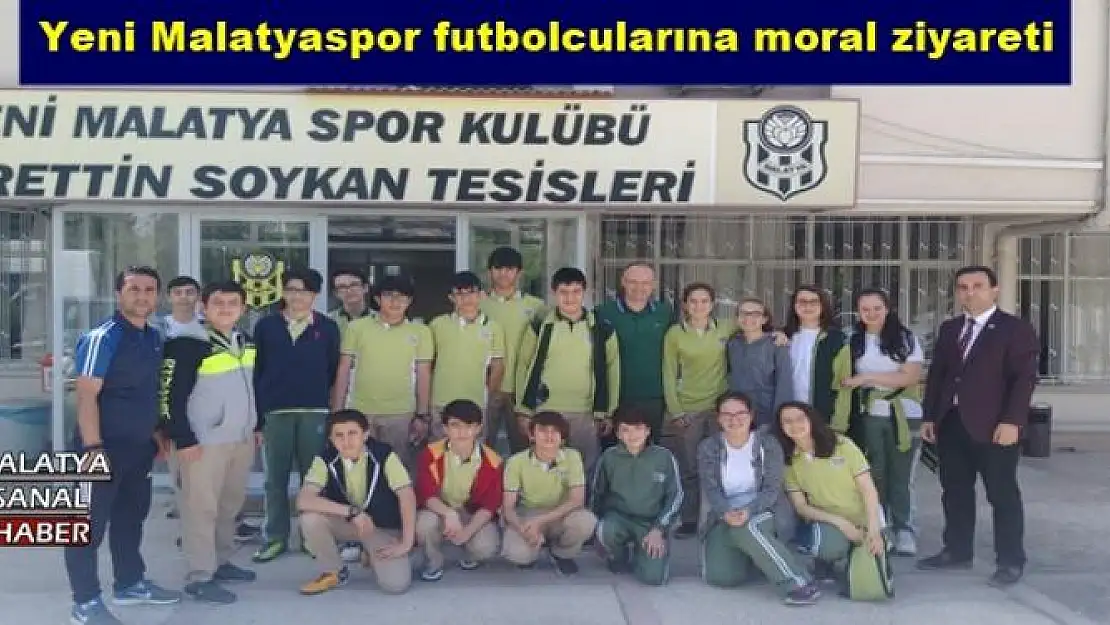 Yeni Malatyaspor futbolcularına moral ziyareti