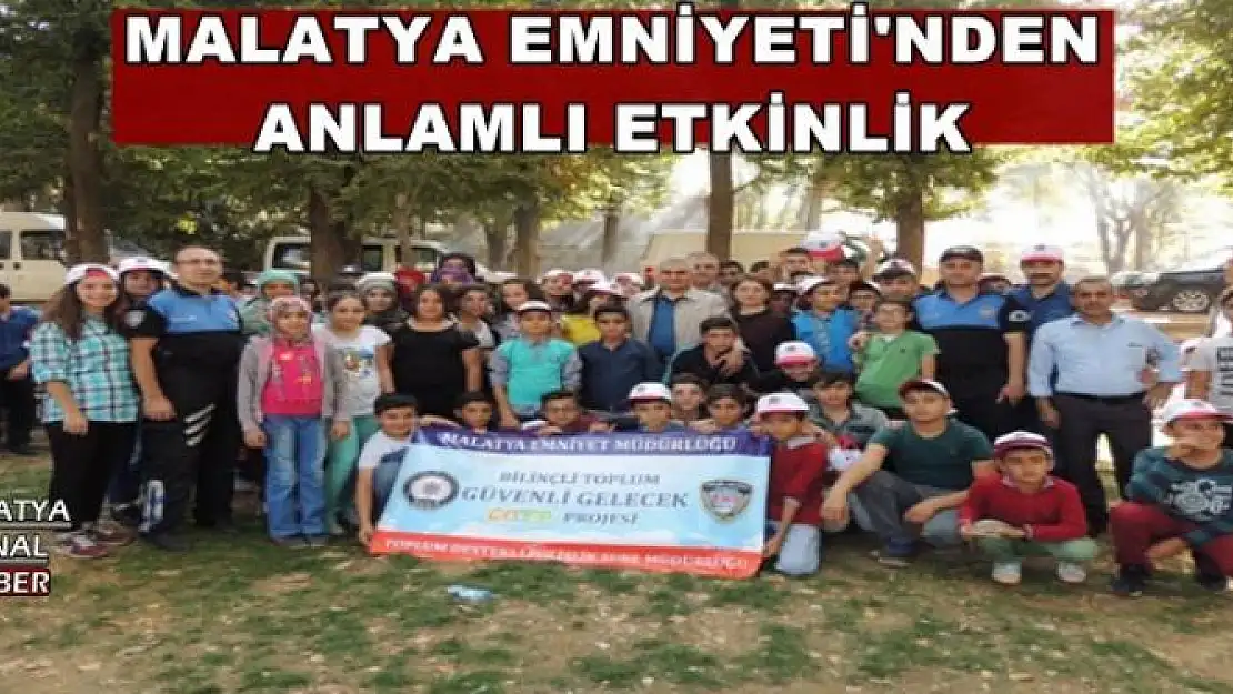 MALATYA EMNİYETİ'NDEN ANLAMLI ETKİNLİK
