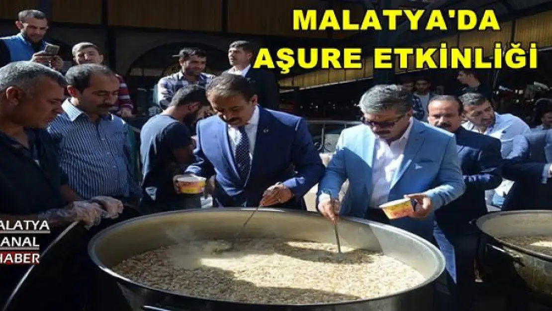 MALATYA'DA AŞURE ETKİNLİĞİ