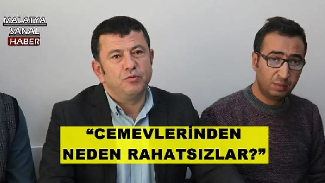 'CEMEVLERİNDEN NEDEN RAHATSIZLAR?'''''