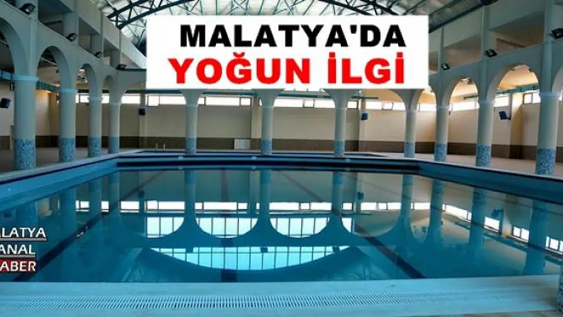 MALATYA'DA YOĞUN İLGİ
