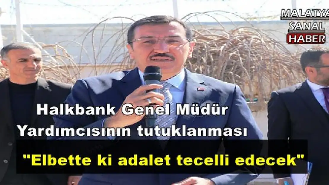 'Bakan Tüfenkci: ''Elbette ki adalet tecelli edecek'''
