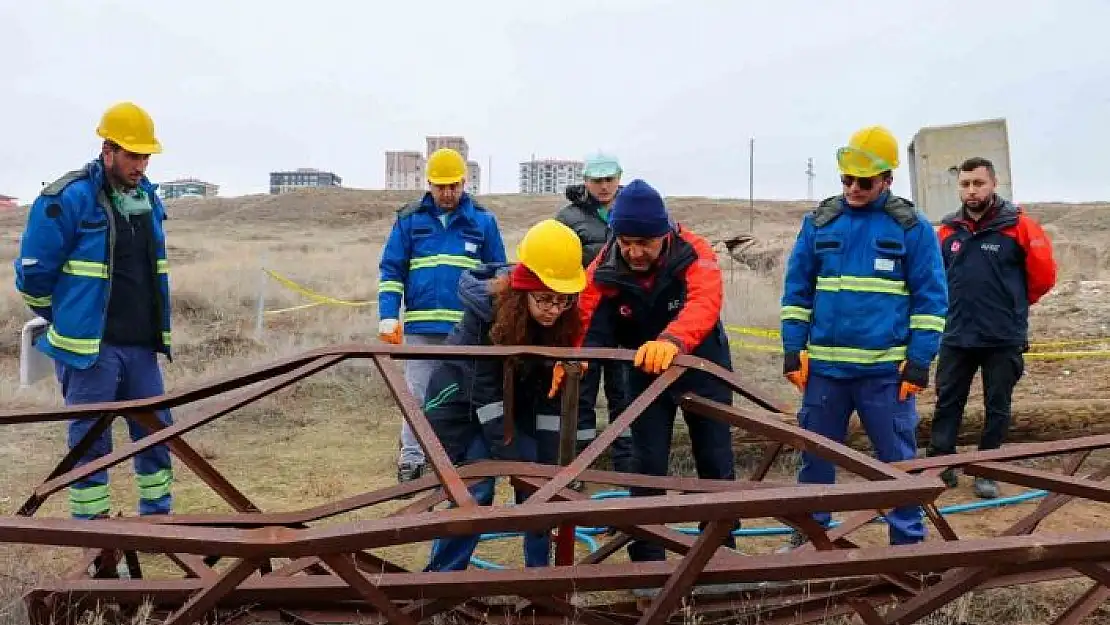 'ÇEDAŞın gönüllüler ekibi profesyonel arama-kurtarma personeli oldu'