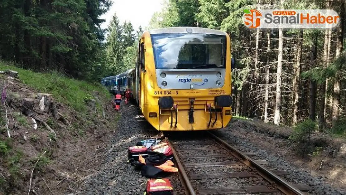 Çekya'da iki yolcu treni kafa kafaya çarpıştı: 3 ölü, 30 yaralı