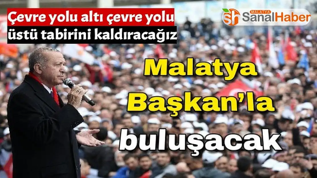 Çevre yolu altı çevre yolu üstü tabirini kaldıracağız