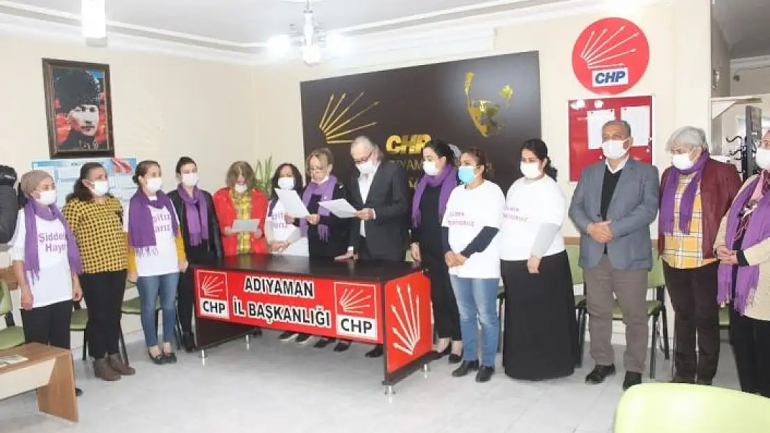 'CHP´den Kadına Yönelik Şiddete Karşı Mücadele Günü açıklaması'