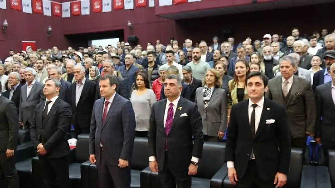 'CHP Elazığ milletvekilleri aday tanıtım toplantısı gerçekleştirildi'