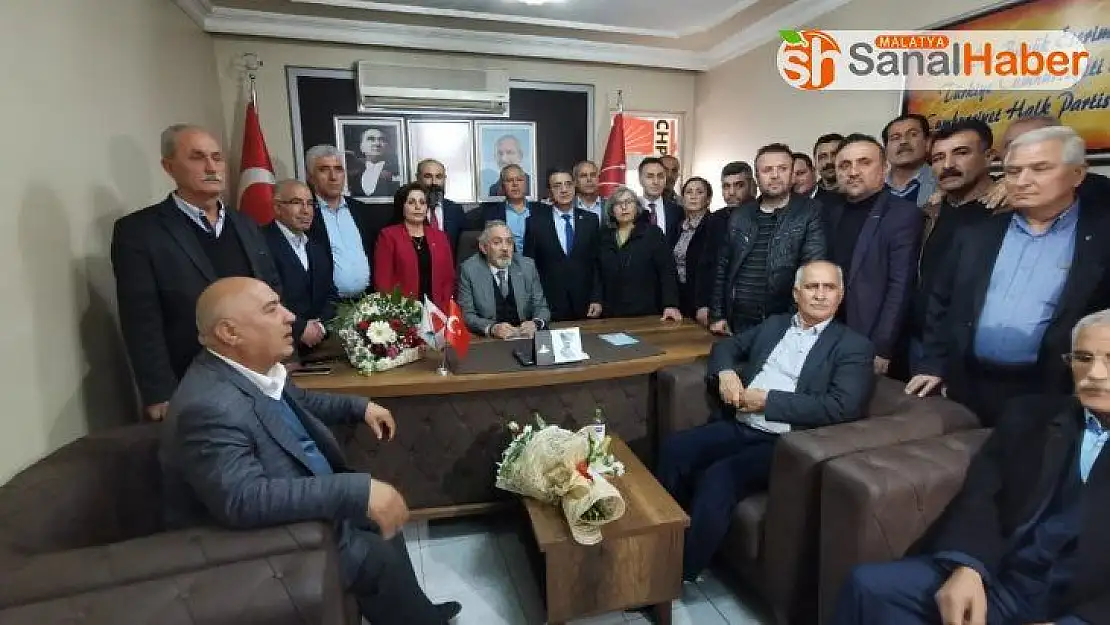 CHP il başkanlığında devir teslim töreni yapıldı