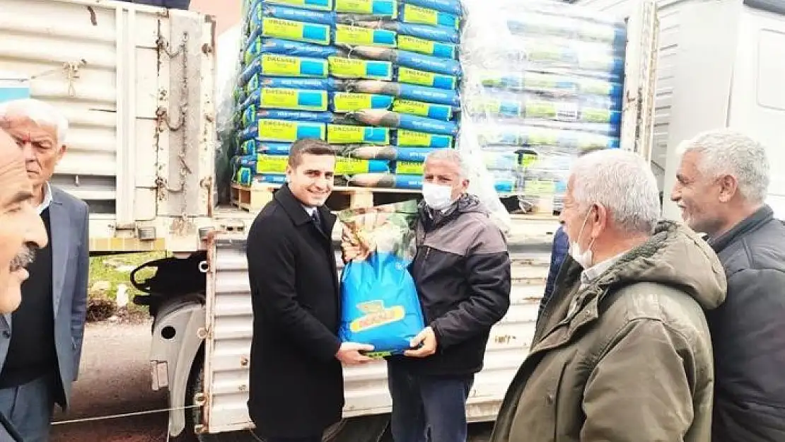'Çiftçilerde silajlık mısır tohumu sevinci'