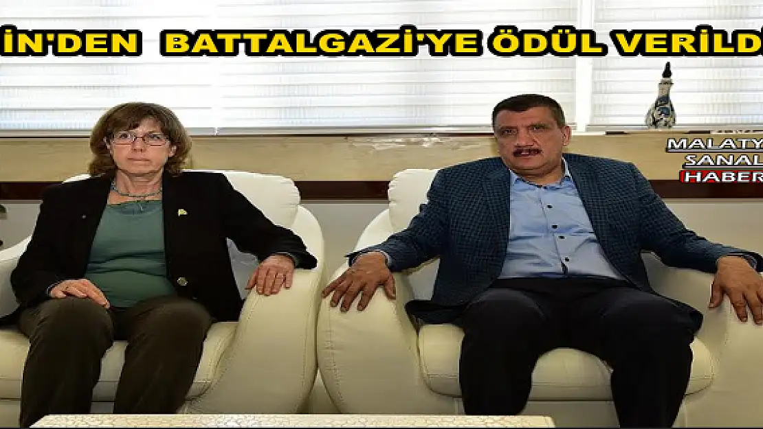 ÇİN'DEN  BATTALGAZİ'YE ÖDÜL VERİLDİ.