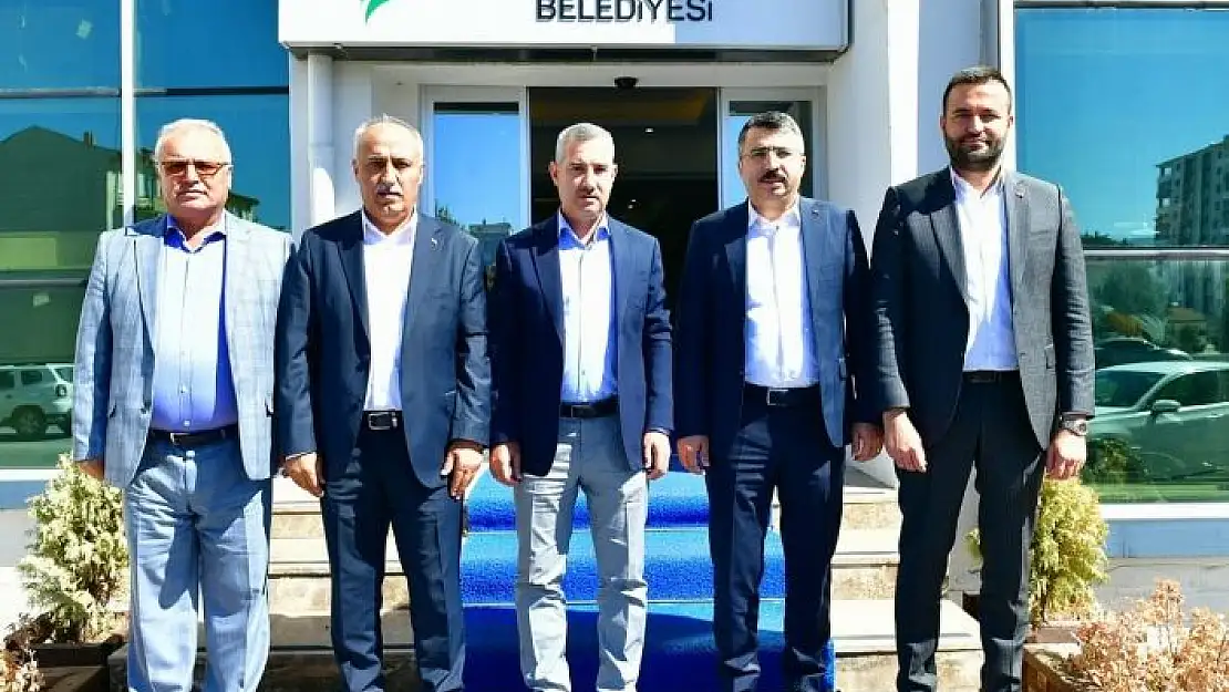 'Çınar, başkanları ağırladı'
