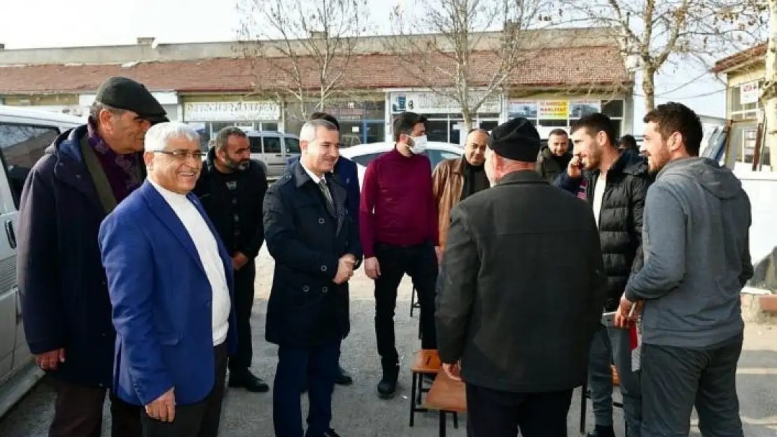 'Çınar´dan esnaf başkanlarına ziyaret'