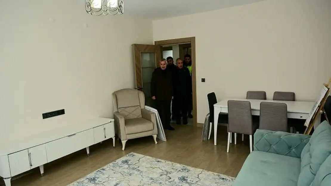 'Çınar : Depremzede aileleri güvenli ve konforlu bir bölgeye taşıyacağız'