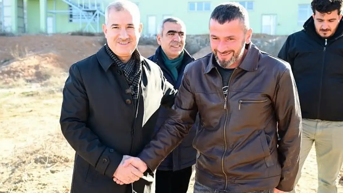 'Çınar yol çalışmalarını inceledi'