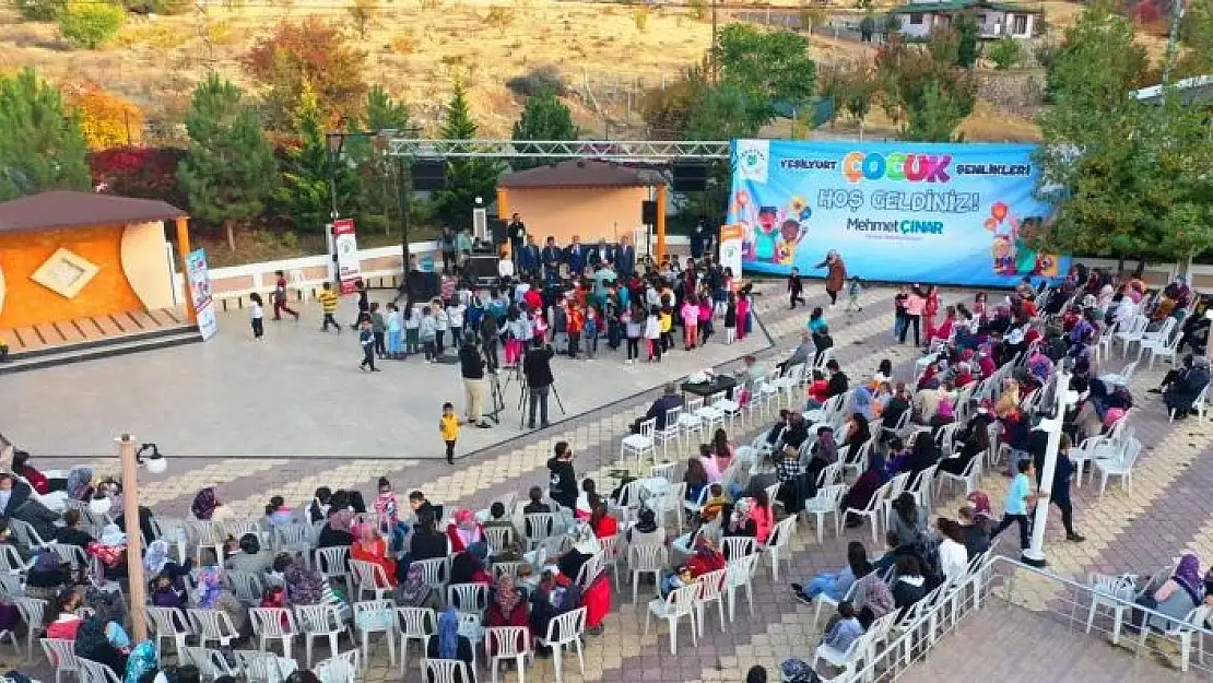 'Çocuklar, Yeşilyurt çocuk şenliğinde keyifli anlar yaşadı'