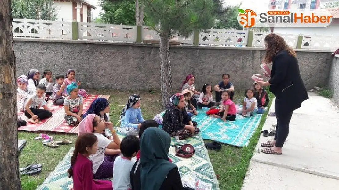 Çocuklara sağlık eğitimi verildi