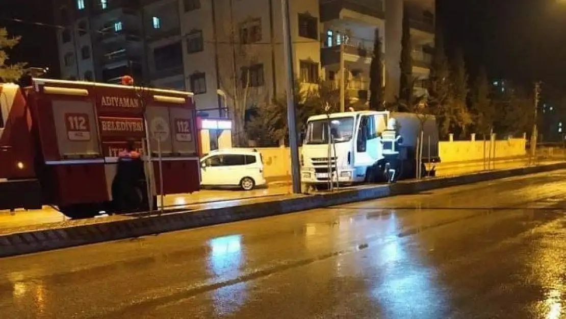 'Çöp kamyonundan yükselen dumanlar korkuttu'