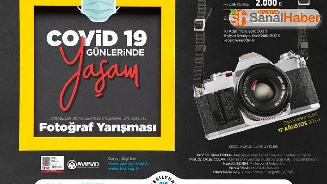 Covid-19 günlerinde yaşam konulu fotoğraf yarışması