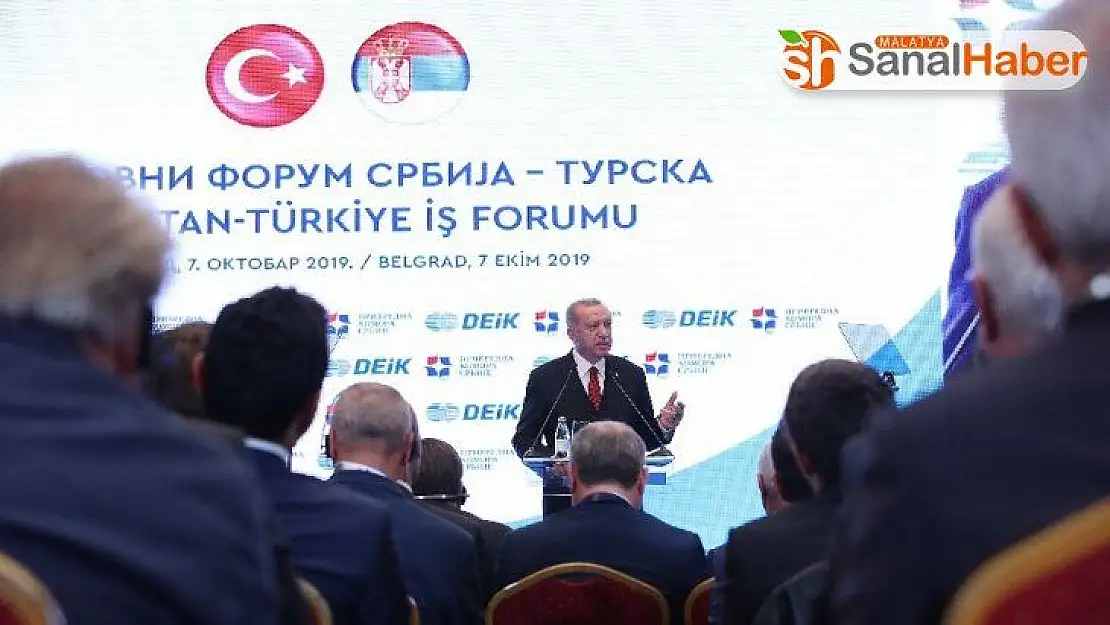 Cumhurbaşkanı Erdoğan: 'Sırbistan ile sahip olduğumuz vizyon birliği bölge için büyük bir fırsattır'