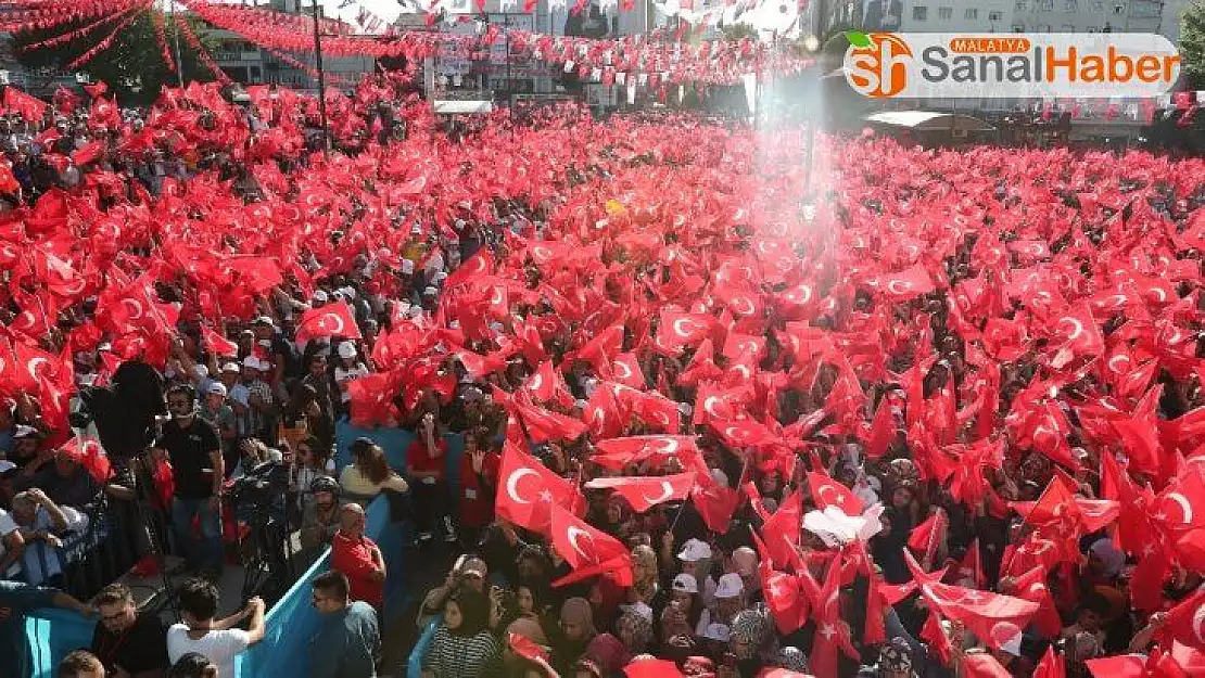 Cumhurbaşkanı Erdoğan'dan Malatya´da ABD'ye rest