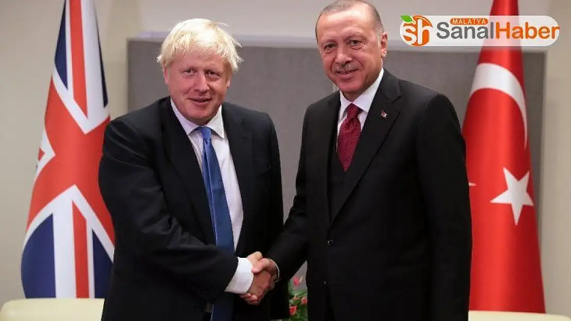 Cumhurbaşkanı Erdoğan, İngiltere Başbakanı Johnson'la görüştü
