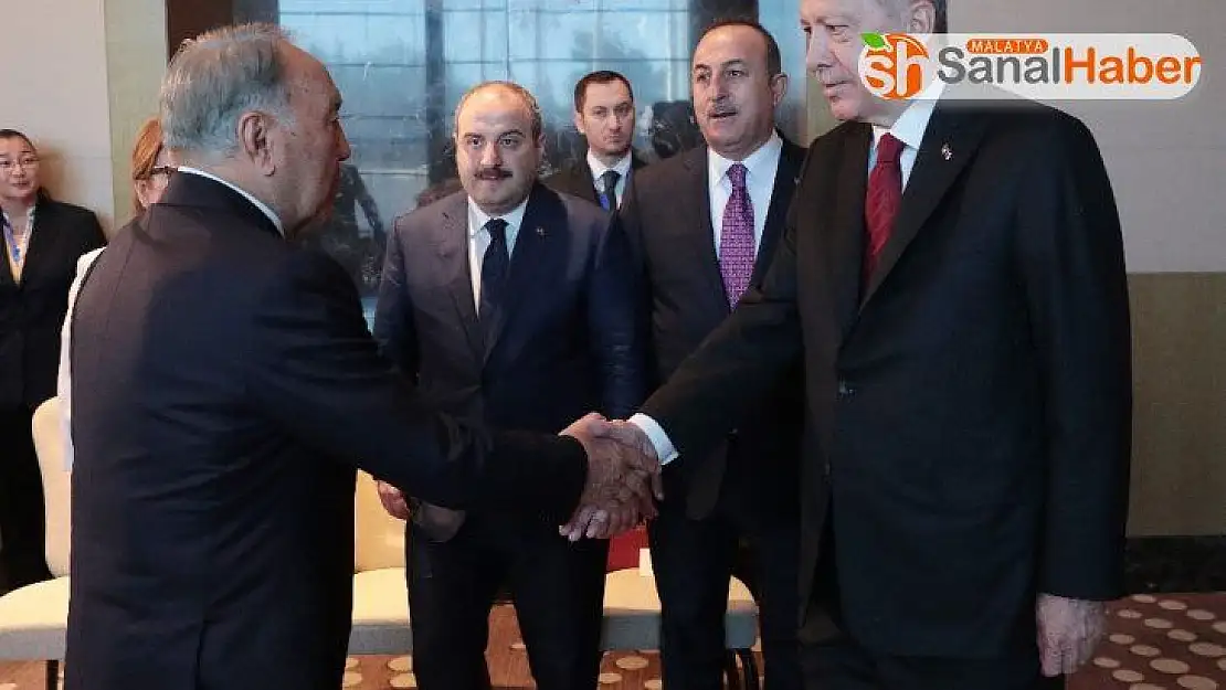 Cumhurbaşkanı Erdoğan, Kazakistan kurucu Cumhurbaşkanı Nazarbayev ile görüştü