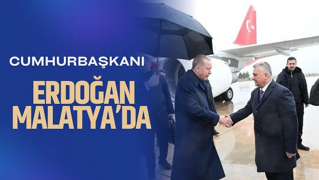 Cumhurbaşkanı Erdoğan Malatya´da