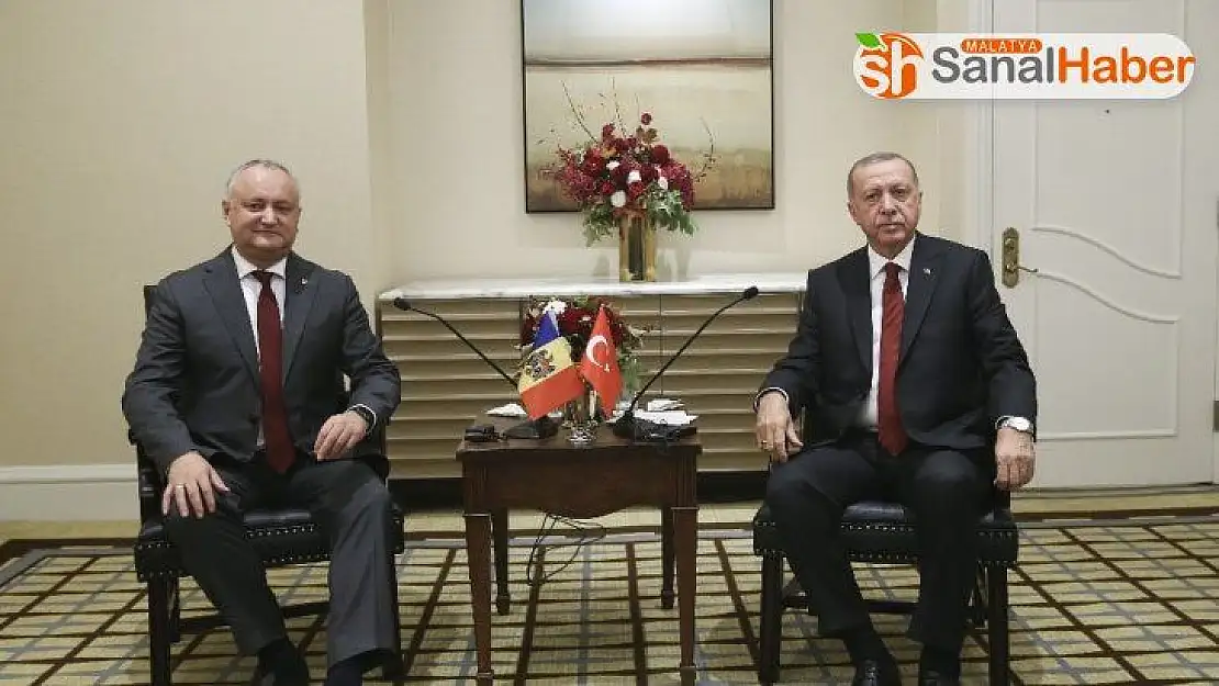 Cumhurbaşkanı Erdoğan, Moldova Cumhurbaşkanı İgor Dodon ile görüştü