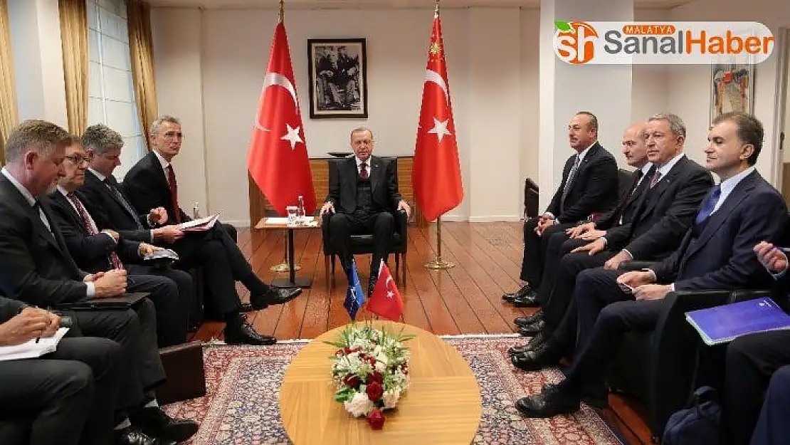 Cumhurbaşkanı Erdoğan, NATO Genel Sekreteri Stoltenberg ile görüştü