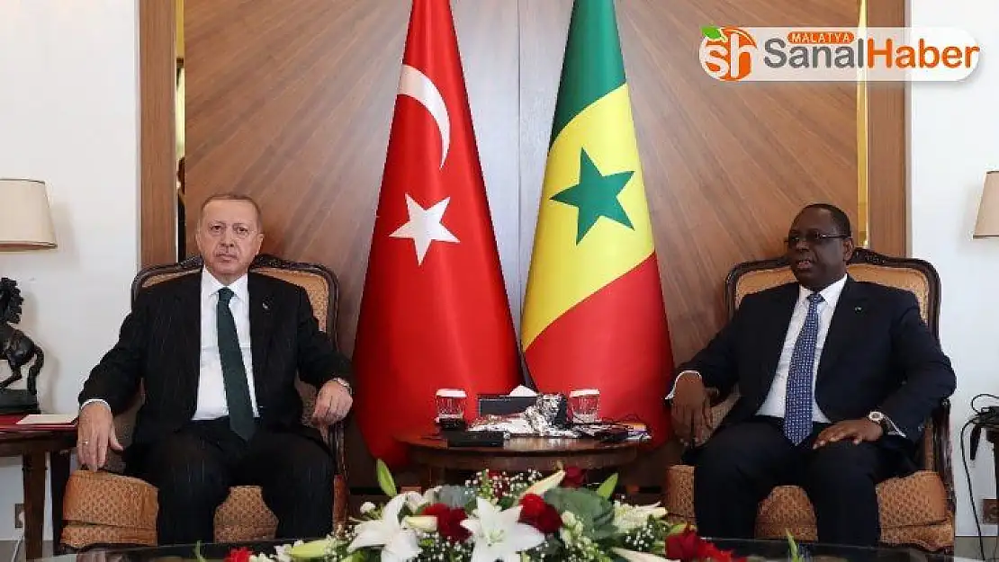 Cumhurbaşkanı Erdoğan, Senegalli mevkidaşı ile görüştü