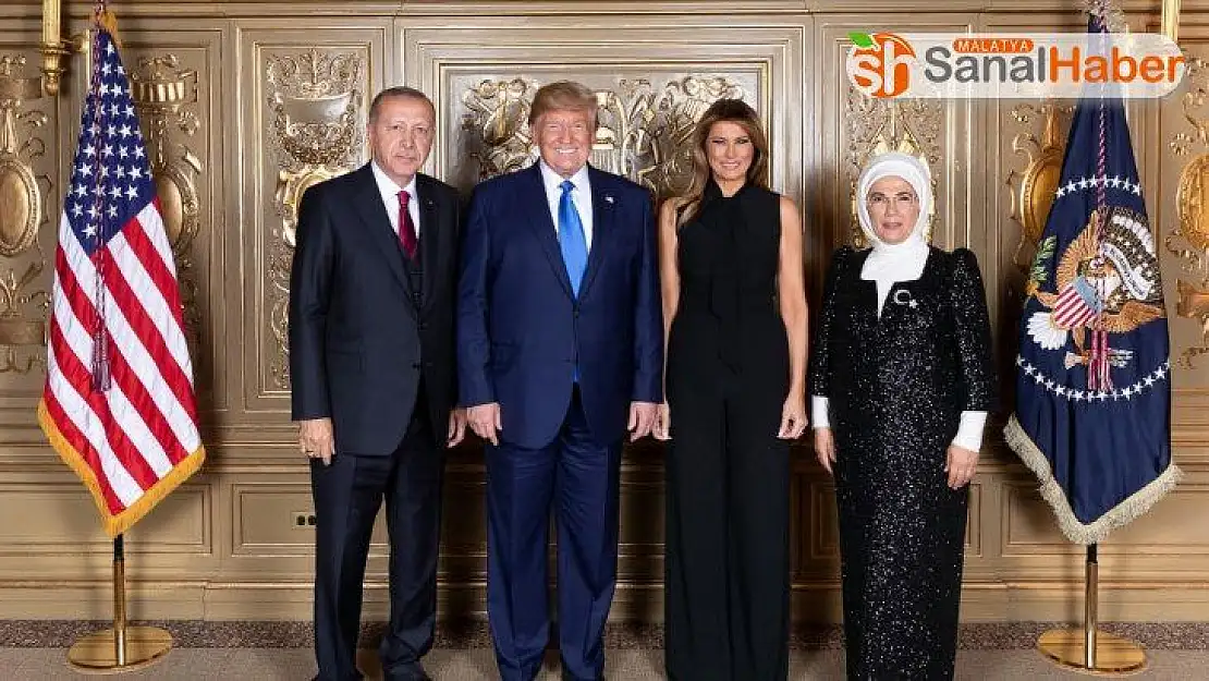 Cumhurbaşkanı Erdoğan, Trump tarafından verilen resepsiyona katıldı