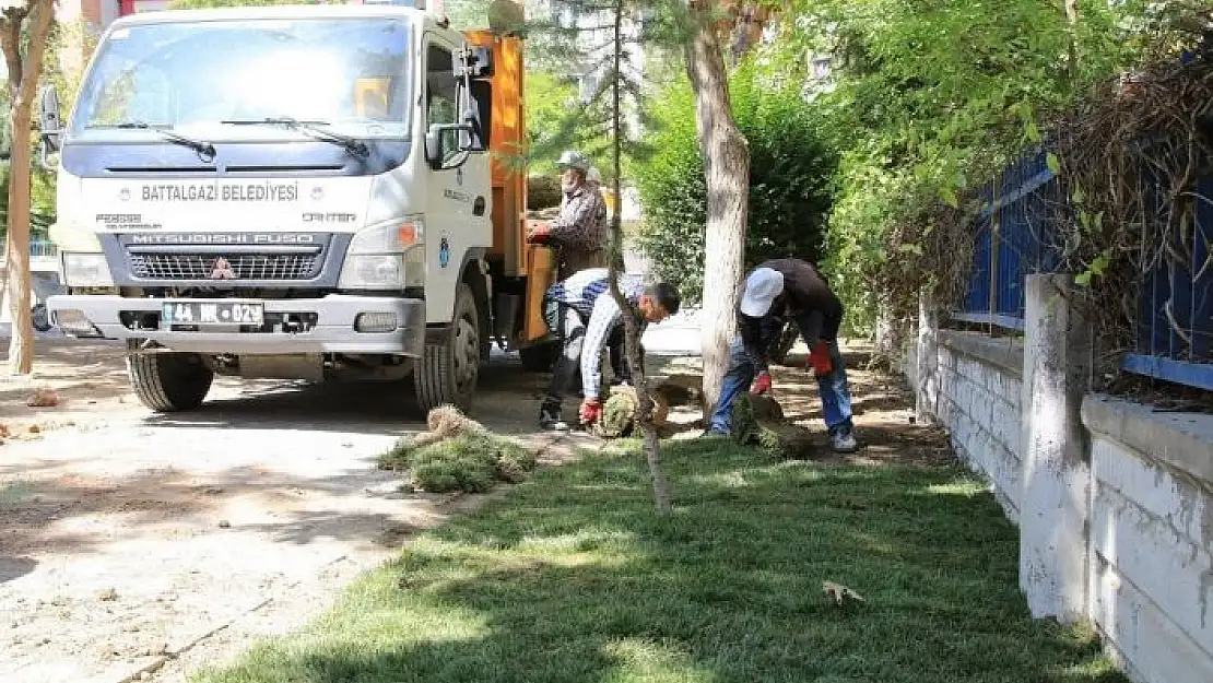 'Daha yeşil bir Battalgazi´nin çalışmaları sürüyor'