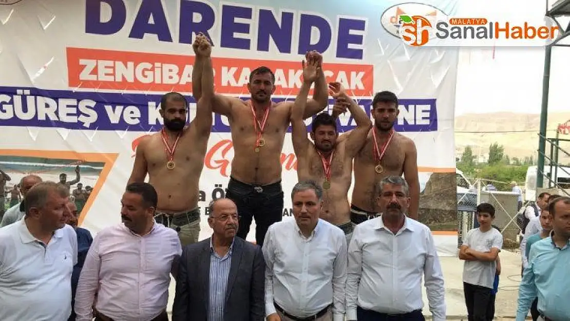 Darende'de Zengibar Karakucak Güreşleri