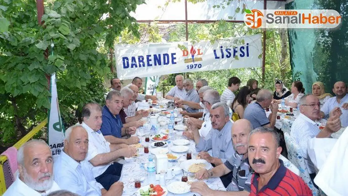 Darende Lisesi 77-78 mezunları hasret giderdi