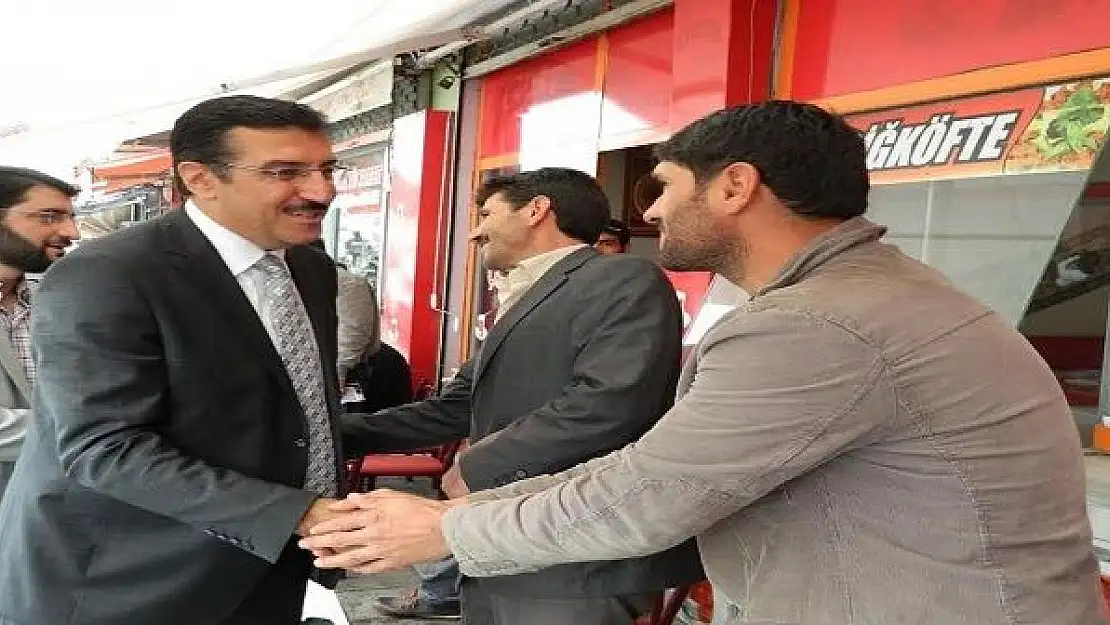AK PARTİ´Lİ TÜFENKCİ VE ÖNALAN, ESNAFI ZİYARET ETTİ