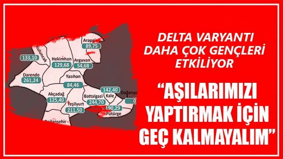 Delta varyantı daha çok gençleri etkiliyor
