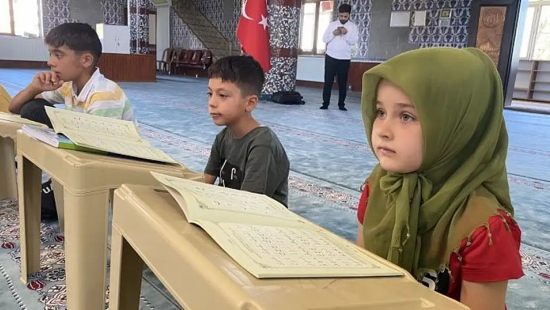 'Deprem bölgesi Adıyaman´da, yaz Kur´an kursları başladı'