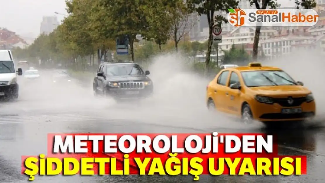 kuvvetli yağış uyarısı