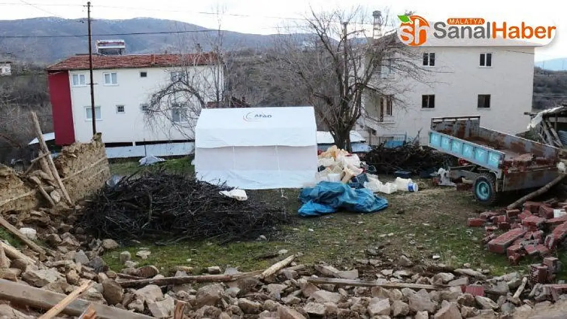 Deprem bölgesine yağış uyarısı