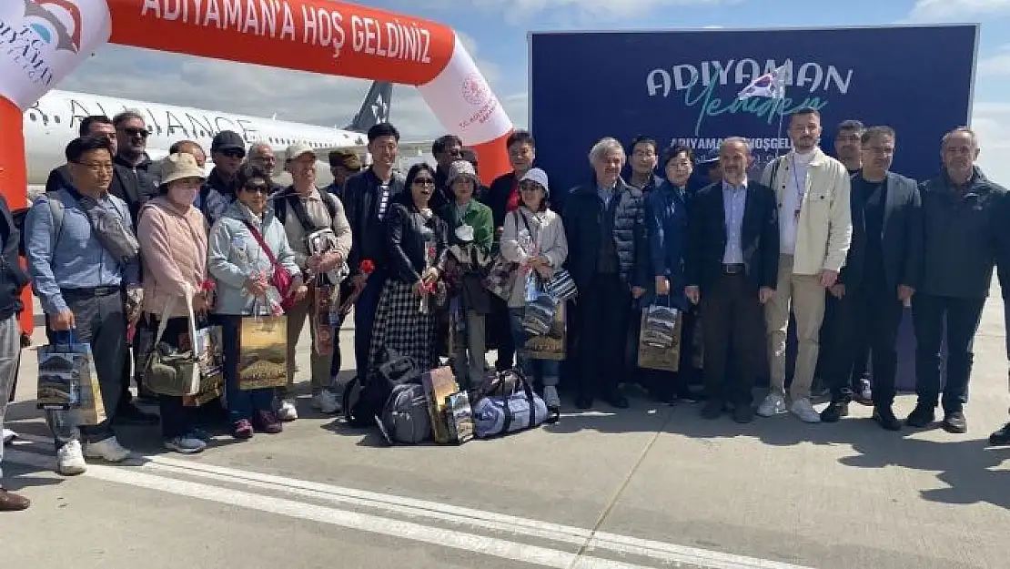 'Deprem bölgesine ilk turist kafilesi Güney Kore´den'
