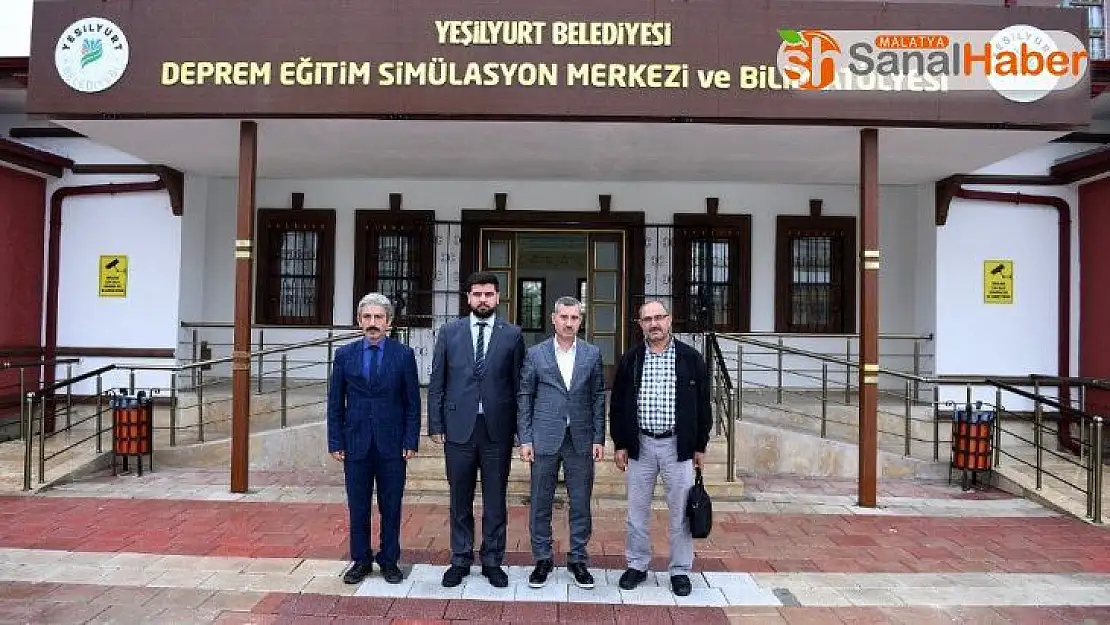 Deprem Eğitim Simülasyon Merkezi gezildi