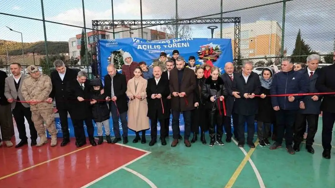 'Depremde hayatını kaybeden Milletvekili Yakup Taş Parkının açılışı yapıldı'