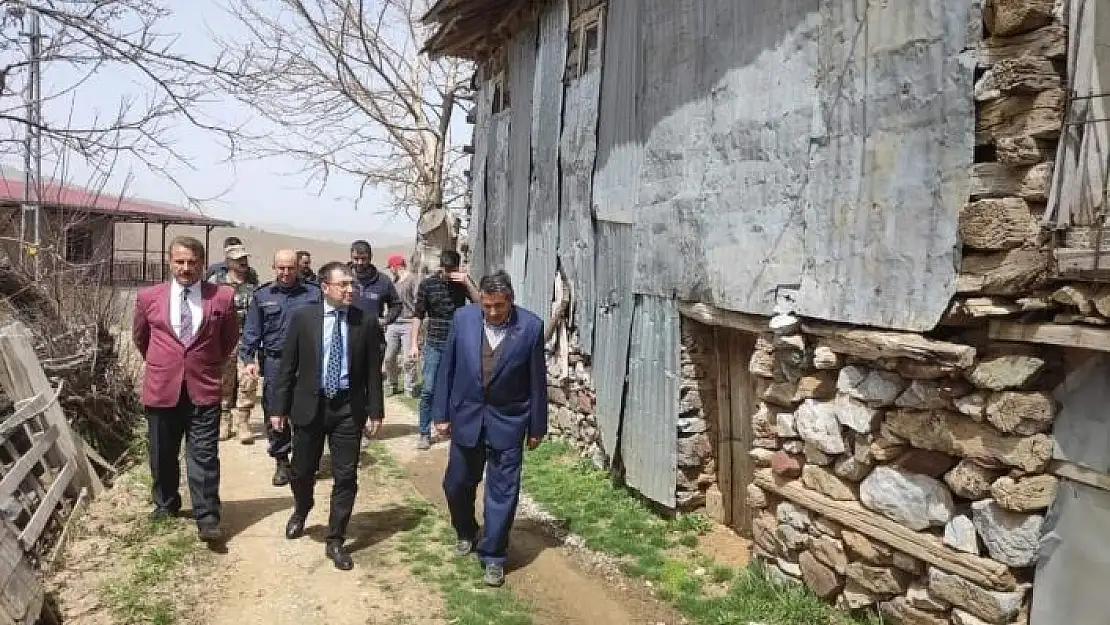 'Depremden etkilenen köylerde hasar tespit çalışmaları sürüyor'