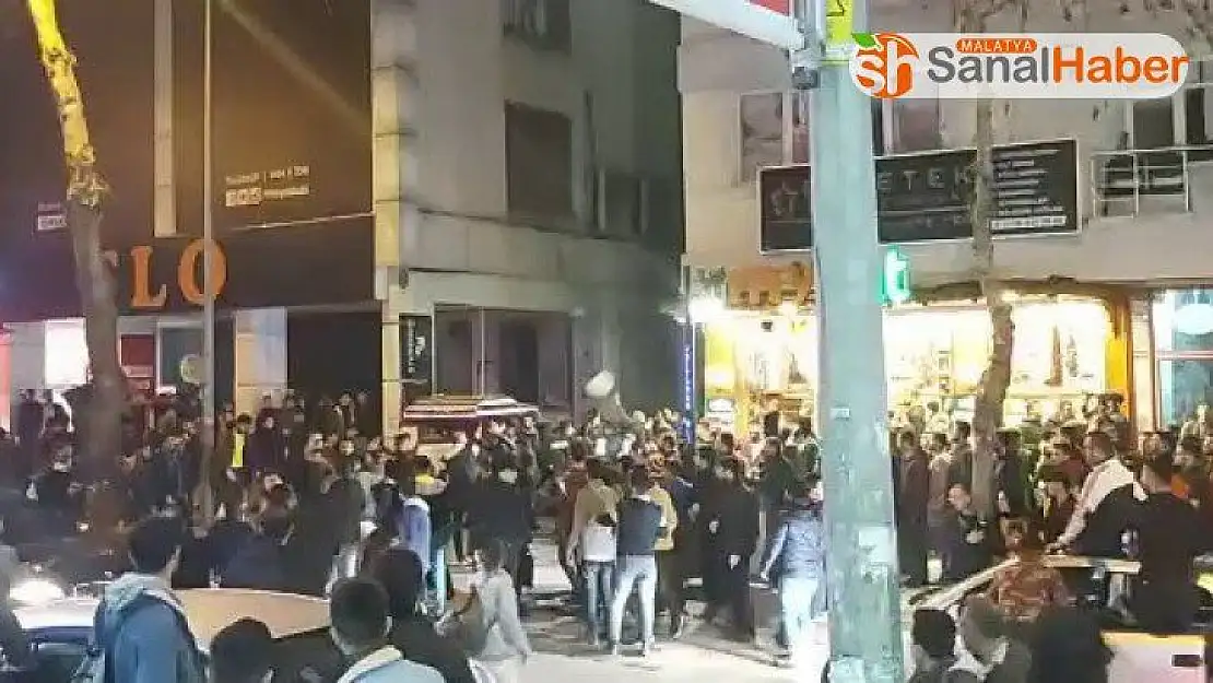 Derbi maçı sonrası Adıyaman'da ortalık karıştı