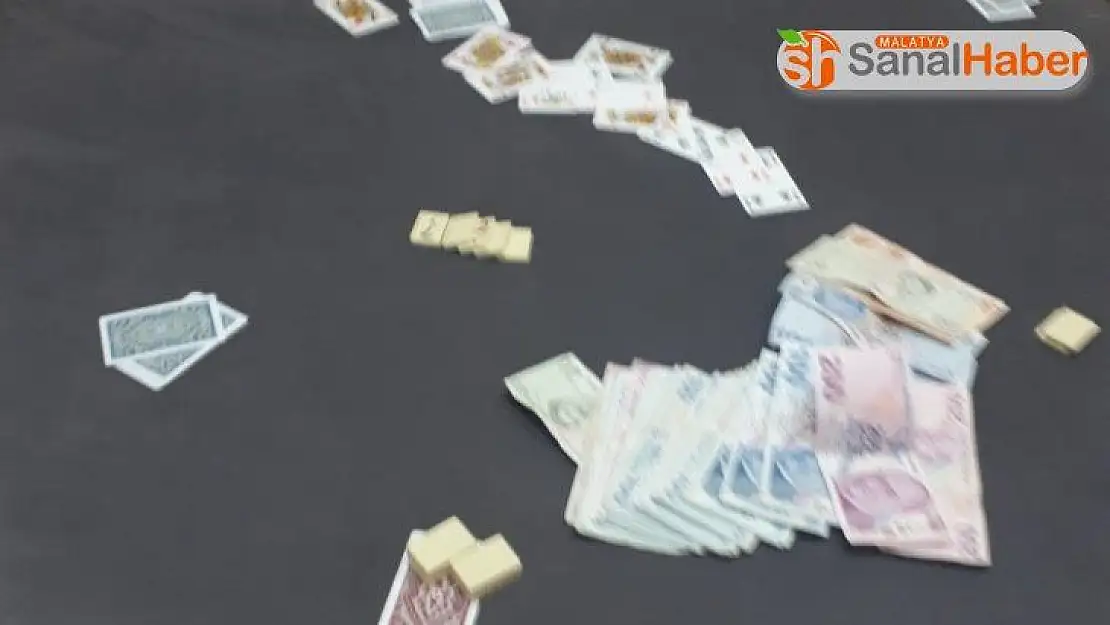 Malatya'da kumar baskını