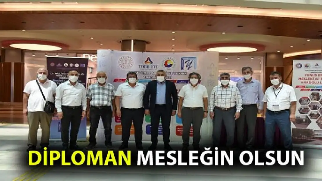 Diploman mesleğin olsun