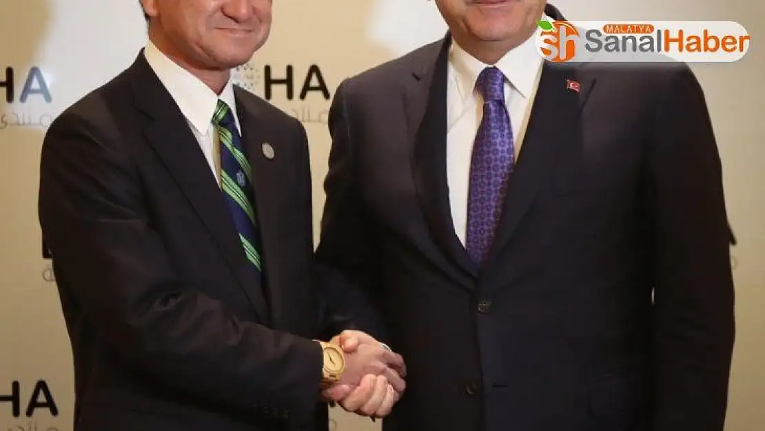 Dışişleri Bakanı Çavuşoğlu, Japonya Savunma Bakanı Kono ile görüştü