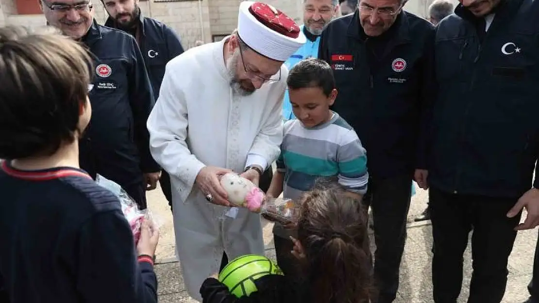 'Diyanet İşleri Başkanı Erbaş, Kahramanmaraş´ta'