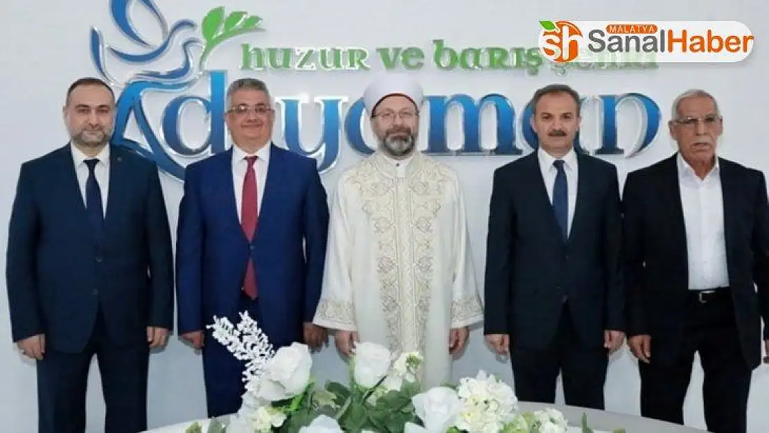 Diyanet İşleri Başkanı Erbaş'tan Başkan Kılınç'a ziyaret