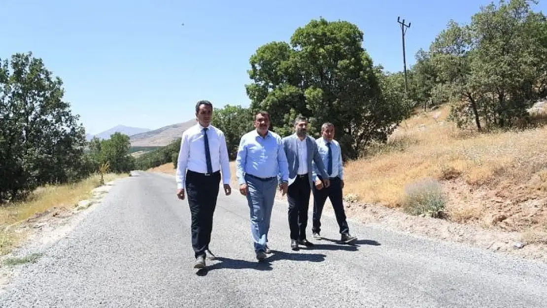 'Doğanşehir´de 600 kilometre asfalt çalışması'